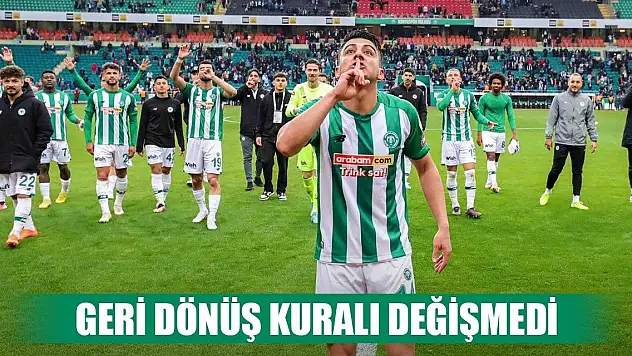 Konyaspor geri dönüşten vazgeçmiyor!