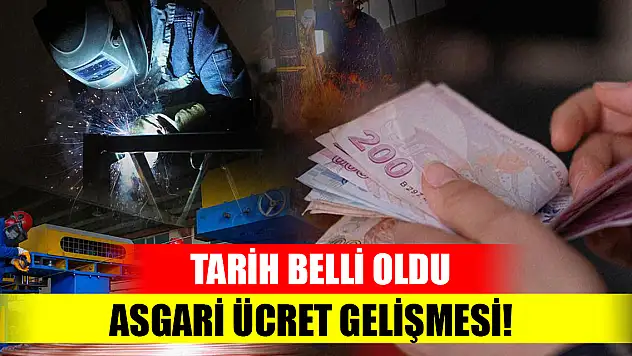 Asgari ücret gelişmesi! Tarih belli oldu