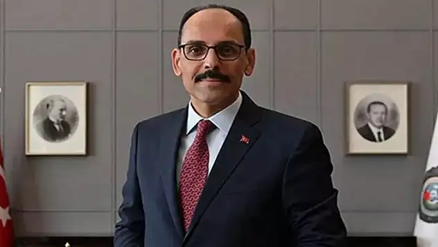 MİT Başkanı Kalın'ın makam odasından ilk fotoğrafı