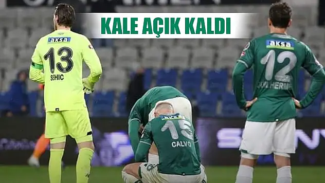Konyaspor kaleyi kapatamadı