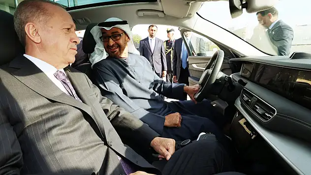 Cumhurbaşkanı Erdoğan BAE Devlet Başkanı ile görüştü