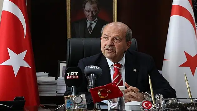 KKTC Cumhurbaşkanı Tatar'dan Cumhurbaşkanı Erdoğan açıklaması