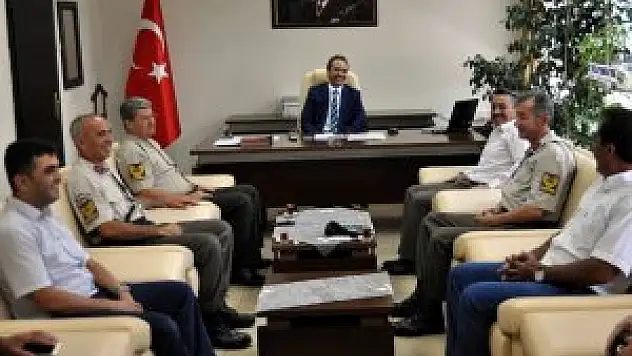 Başkan Tutal'dan Kaymakam Özyiğit'e ziyaret