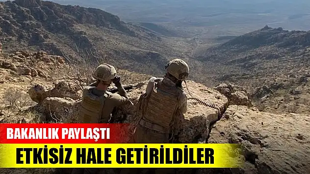 Son Dakika! 5 terörist daha etkisiz hale getirildi