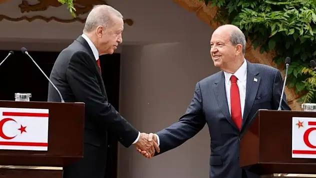 KKTC Cumhurbaşkanı Tatar: Arkamızda dünya devi bir Türkiye Cumhuriyeti var