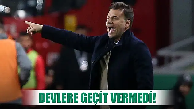 Konyaspor'da Stanojevic devlere karşı başarılıydı