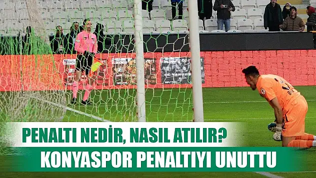 Konyaspor beyaz noktayı unuttu!