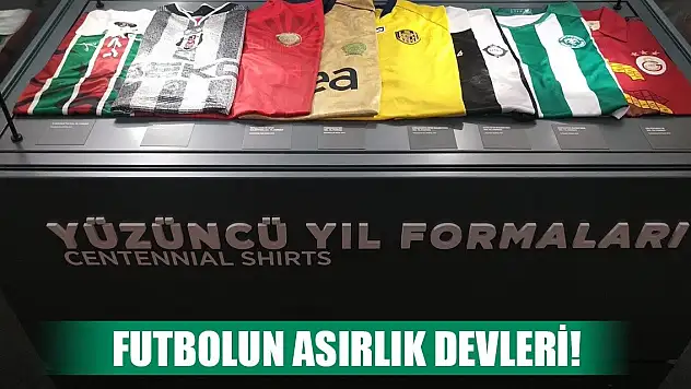 Konyaspor ve asırlık takımların formaları