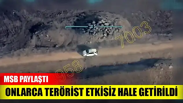 Son Dakika! 41 terörist etkisiz hale getirildi