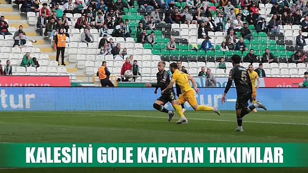 Konyaspor'un gol yemediği maç sayısı