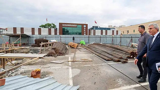 Yılda 100 bini aşkın kişiye şifa dağıtacak merkezin inşası devam ediyor