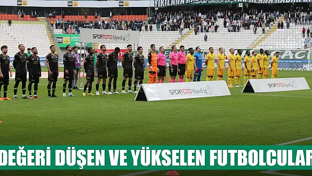 Konyaspor'da değeri değişen oyuncular
