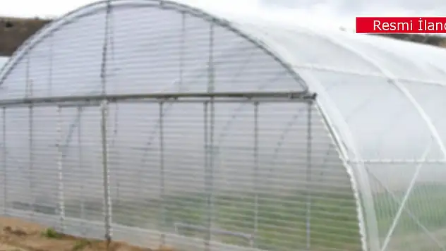 9 adet 525 m2 anahtar teslimi sera kurulum ve satın alınacak