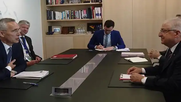 Milli Savunma Bakanı Güler, Stoltenberg ile görüştü