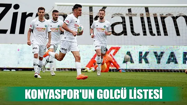 Konyaspor'da skora katkı verenler