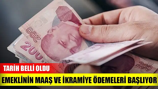 Tarih belli oldu! Emeklinin maaş ve ikramiye ödemeleri başlıyor