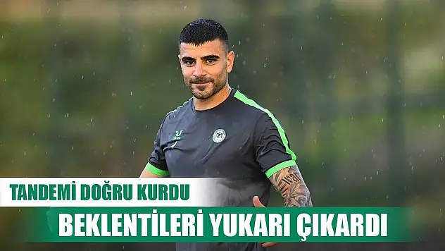 Konyaspor'da Adil sezonun iyileri arasındaydı