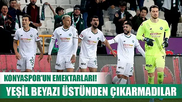 Konyaspor formasını çıkarmayan futbolcular!