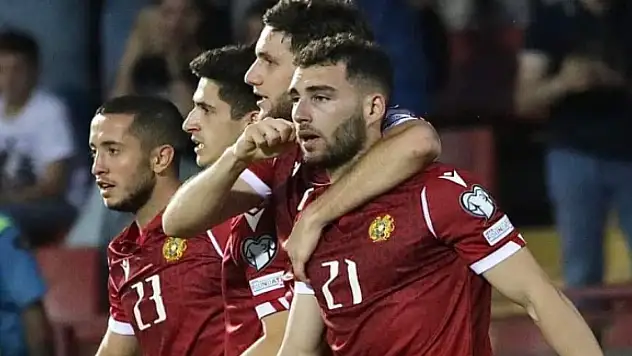 Ermenistan Letonya'yı son dakika golüyle yıktı