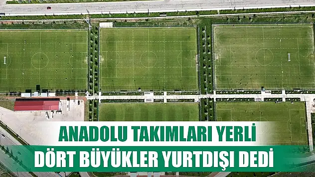 Kamp programları belli oldu, Konyaspor Anadolu'da kalacak