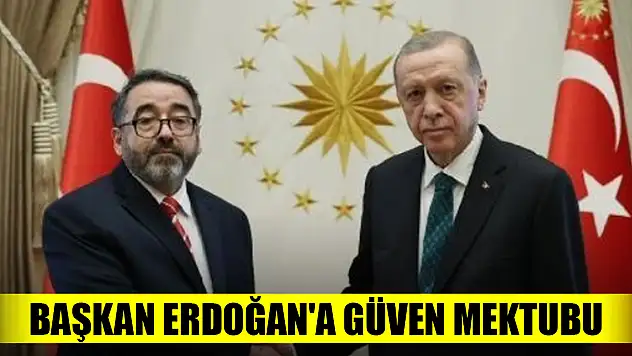 Türkçe hitap etti: Size bu güven mektubunu sunmaktan onur duyarım