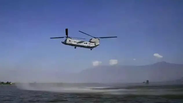 Askeri helikopter düştü: 2 ölü, 2 yaralı