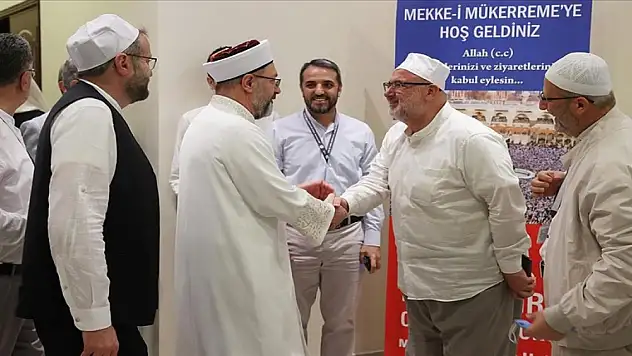 Başkan Erbaş, Mekke'deki hac hizmetlerini yerinde inceledi