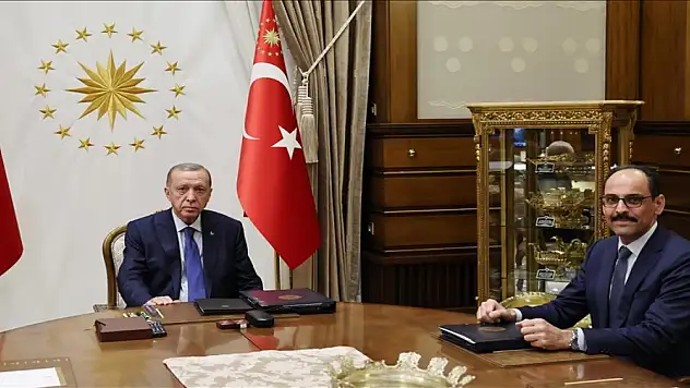 Erdoğan ile MİT Başkanı Kalın arasında kritik görüşme