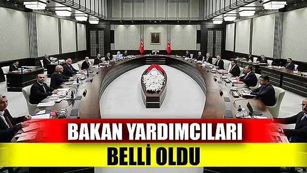 İşte yeni bakan yardımcıları