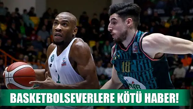 Konyaspor'a baskette kötü haber