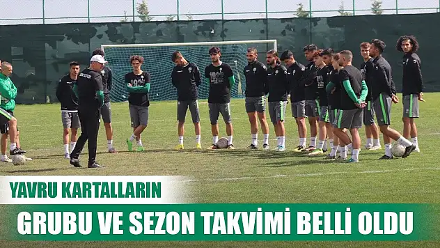 1922 Konyaspor'un rakipleri ve takvimi netleşti