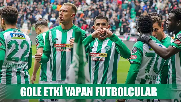 Konyaspor'da goldeki ikinci adamlar