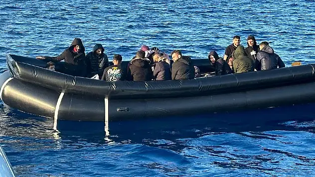 43 düzensiz göçmen yakalandı