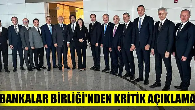 Bankalar Birliği'nden kritik açıklama: MB Başkanı Erkan parasal sıkılaşma sürecinin başladığını duyurdu