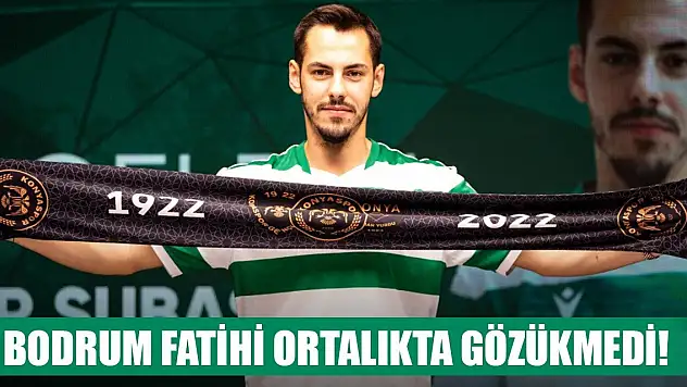 Konyasporlu Yasir Subaşı forma bulamadı