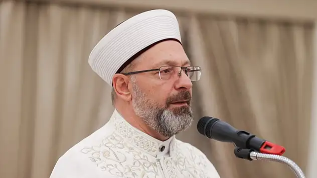Diyanet İşleri Başkanı Erbaş'tan Danimarka'ya sert tepki