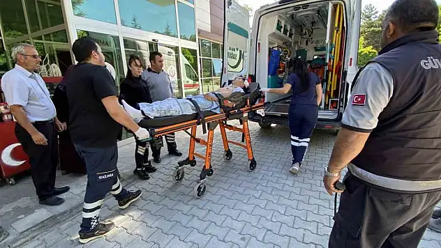 Konya'da trafik kazası: 1 yaralı