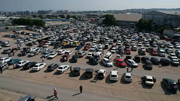 Bayram arifesi oto pazarı ilgi görmedi