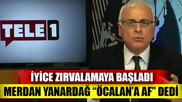 İyice zırvalamaya başladı  Merdan Yanardağ 'Öcalan'a af' dedi