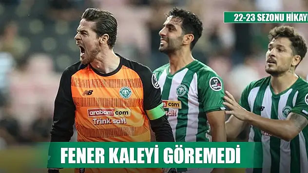 Konyaspor rakibine kaleyi göstermedi!