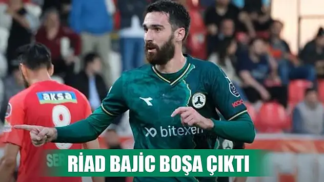 Konyaspor'un eski oyuncusu boşa çıktı