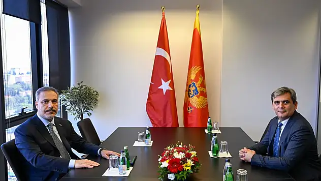 Bakan Fidan, Karadağ Başbakan Yardımcısı İbrahimoviç ile görüştü