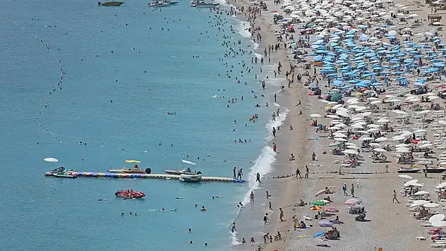 Sahillerde yoğunluğu yaşanıyor