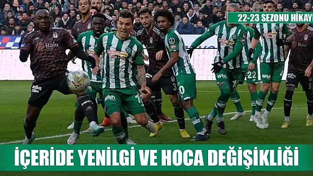 Konyaspor'da yenilgi sonrası değişiklik