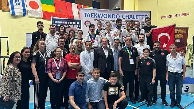 Türkiye, Avrupa Tekvando Şampiyonası'nda takım halinde şampiyon oldu