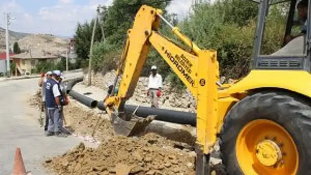 Bozkır Belediyesinden drenaj çalışması