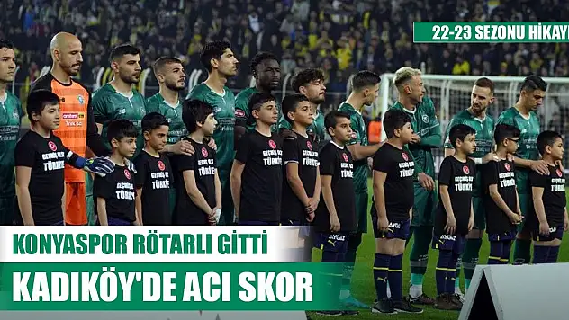 Konyaspor'u rötar etkiledi!