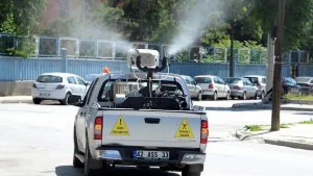 Meram'da haşere ile mücadele devam ediyor