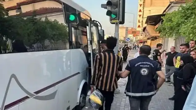 Çalışma izni olmayan göçmenler yakalandı