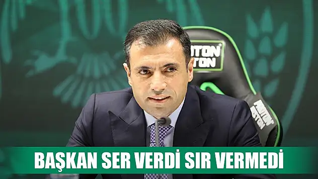 Konyaspor'da Başkan Özgökçen gündemi değerlendirecek
